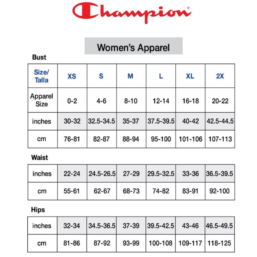 Stone Crush Blue - Champion Women's Long Sleeve Fleece Lined Comfort Fit Pullove - Picture 3 of 3